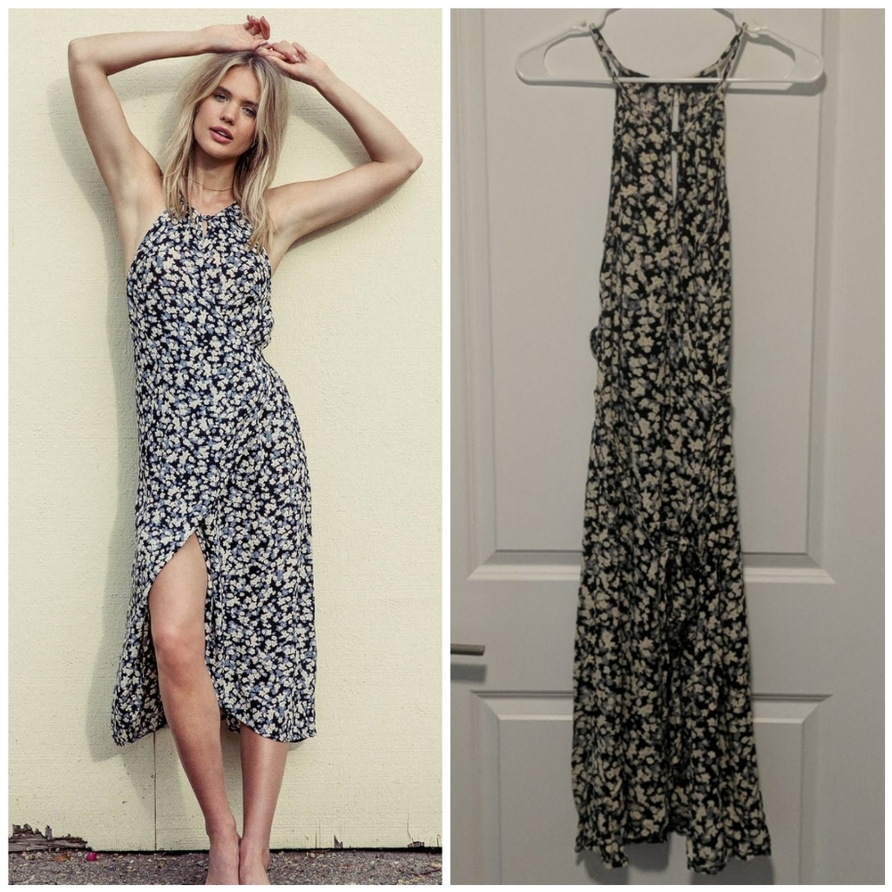 Billabong | Aloha Babe Print Wrap Midi Dress